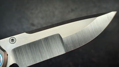 Maxace Peregrine II Folding Knife Sandblast Titanium Handle M390