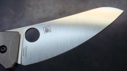 Spyderco SpydieChef Titanium Handle LC200N Blade