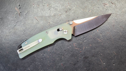 Kubey Geri Jade G10 Handle 14C28N