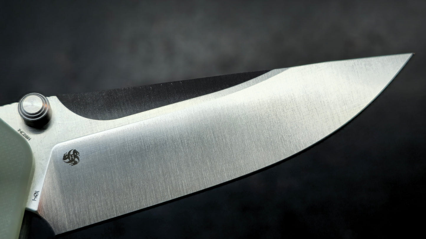 Kubey Geri Jade G10 Handle 14C28N
