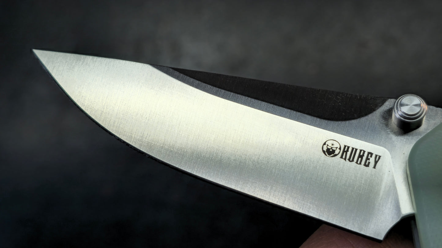 Kubey Geri Jade G10 Handle 14C28N