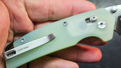 Kubey Geri Jade G10 Handle 14C28N