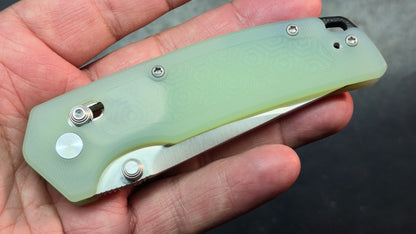 Kubey Geri Jade G10 Handle 14C28N