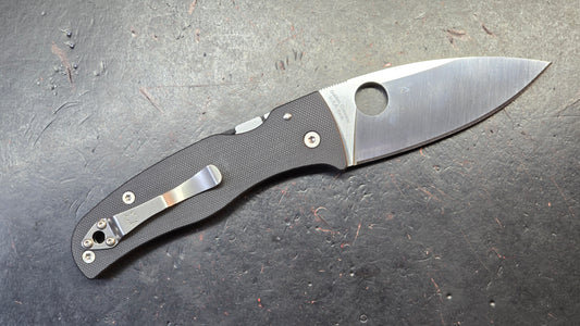 Spyderco Bodacious Black G10 Handle S30V Steel