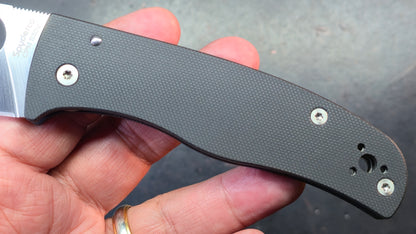 Spyderco Bodacious Black G10 Handle S30V Steel