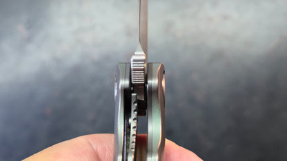 Maxace Mamba Liner Lock Red G10 / Titanium 3.5" Bead Blast SLD Magic