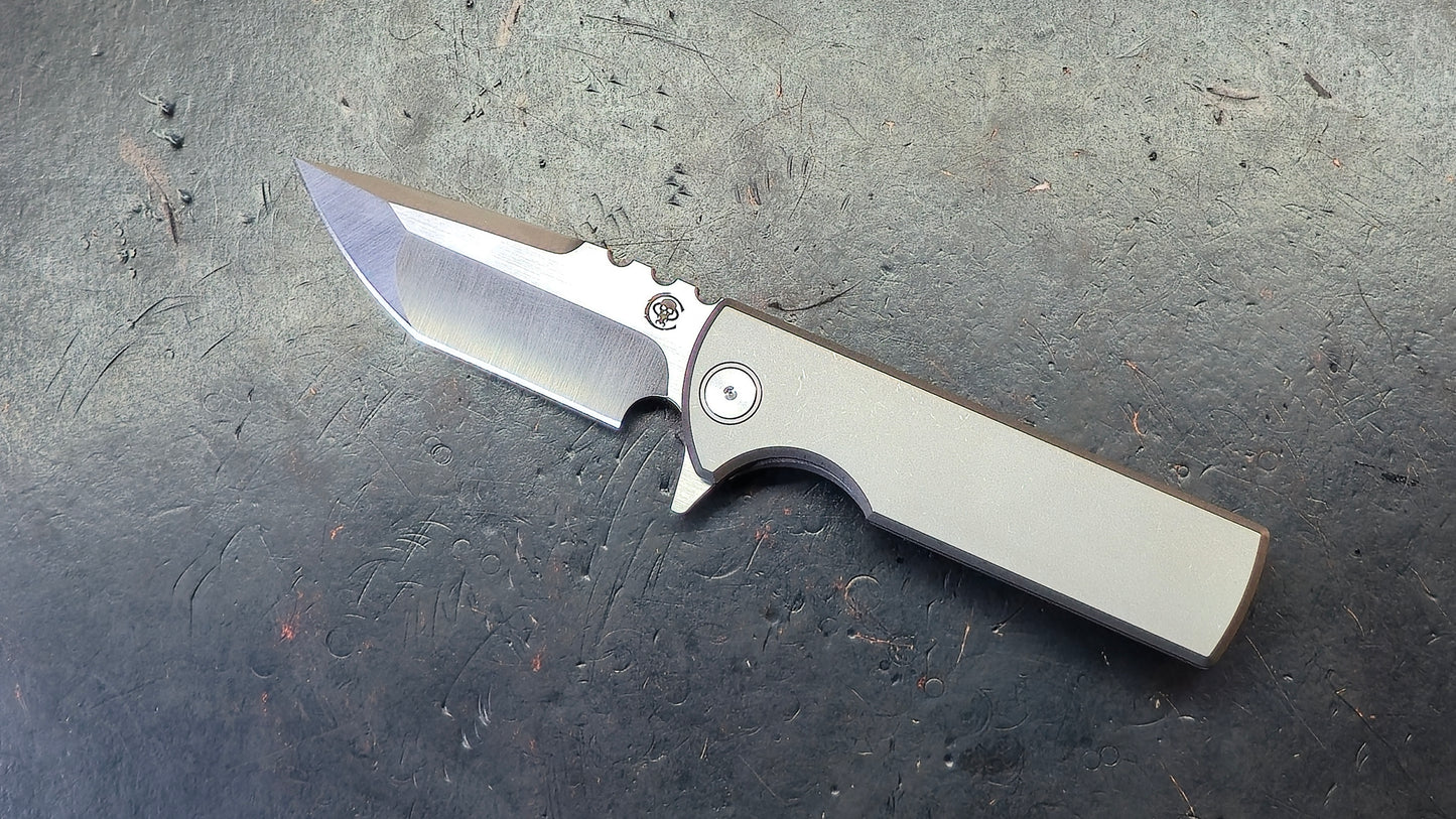Chaves Knives Integral TAK Titanium M390