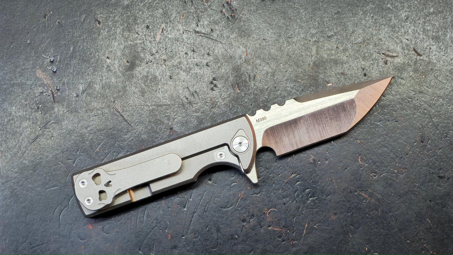 Chaves Knives Integral TAK Titanium M390