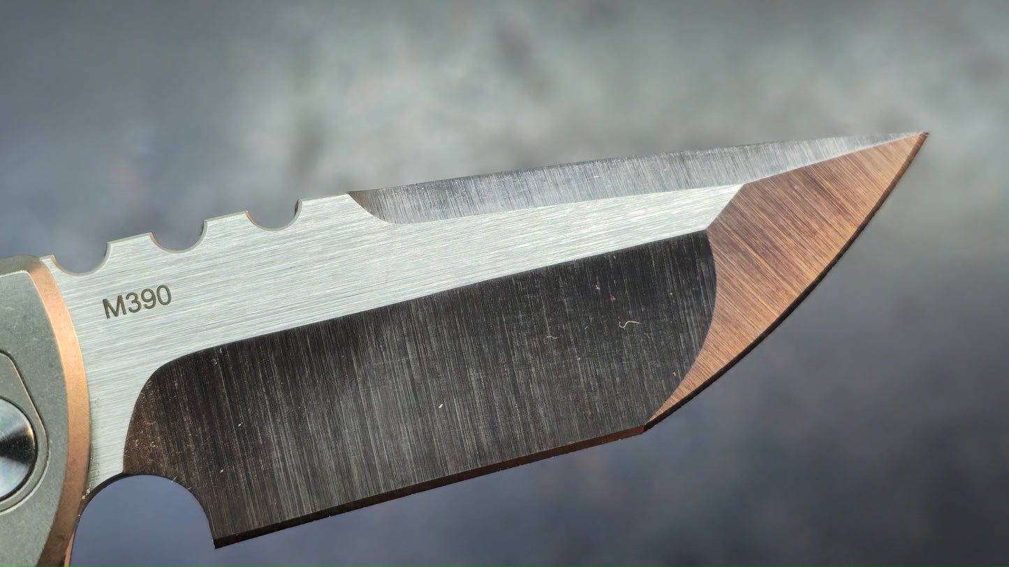 Chaves Knives Integral TAK Titanium M390