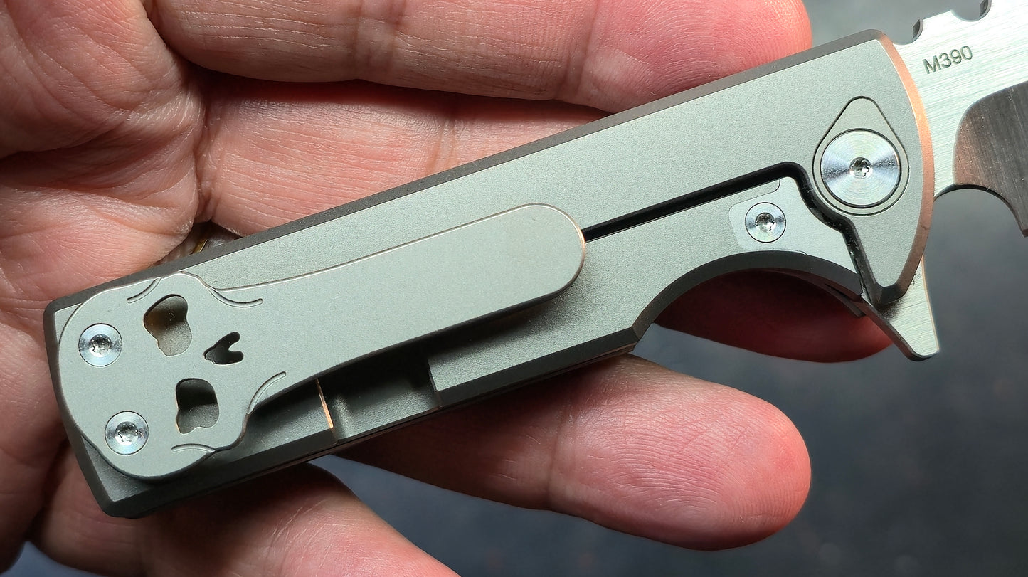 Chaves Knives Integral TAK Titanium M390