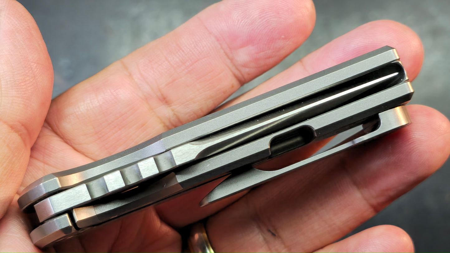 Chaves Knives Integral TAK Titanium M390