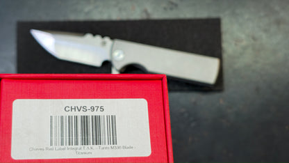 Chaves Knives Integral TAK Titanium M390