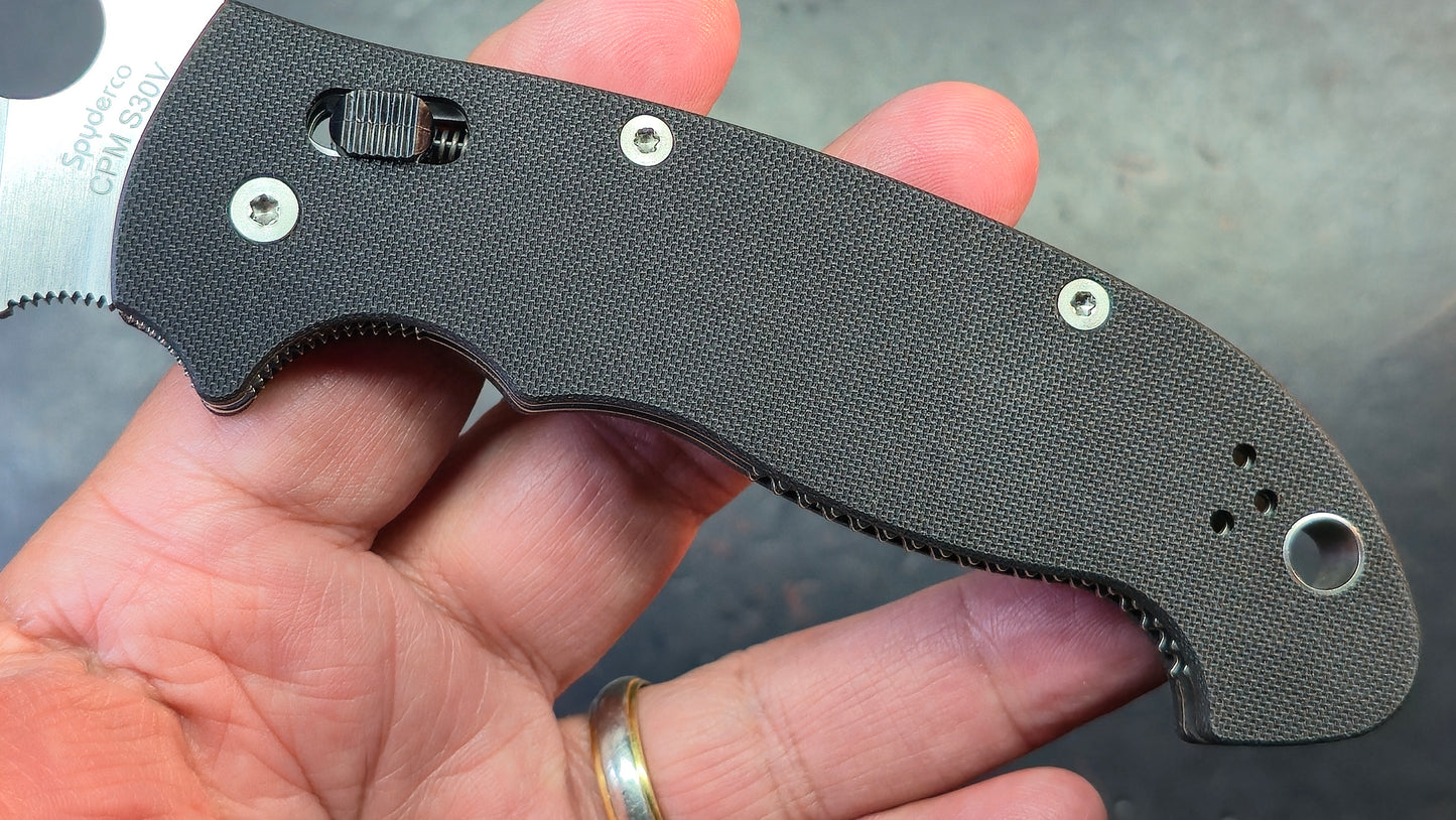 Spyderco Manix XL Extra Large Blade G10 handle S30V