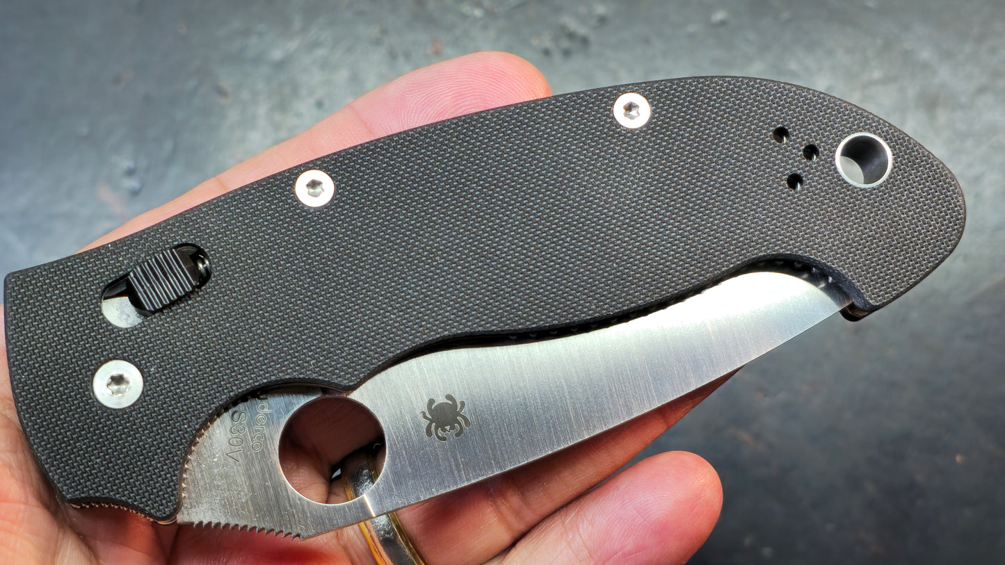 Spyderco Manix XL Extra Large Blade G10 handle S30V