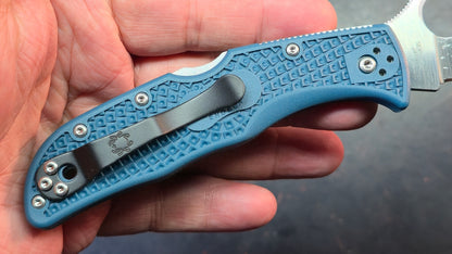 Spyderco Endela Blue FRN Handle K390