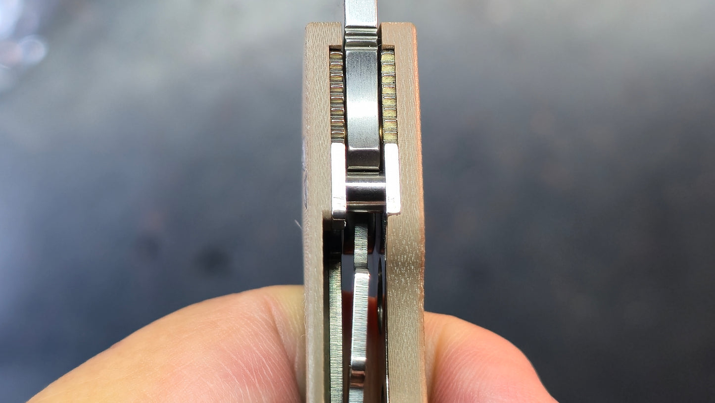 Spyderco Sprint Run Lil' Native Brown G-10 Handle 15VN Blade