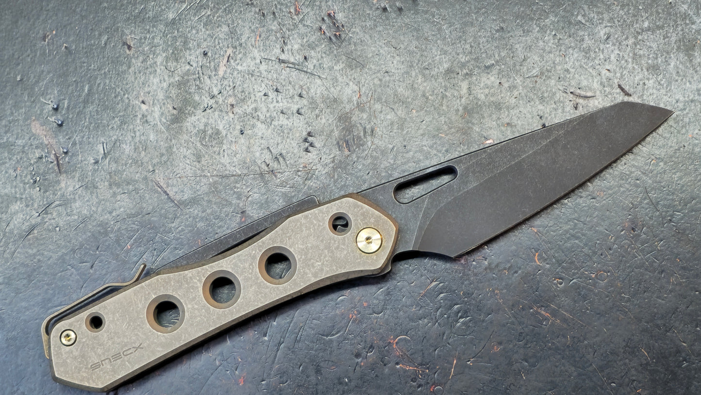 WE Vision R Bronze Titanium Handle 20CV