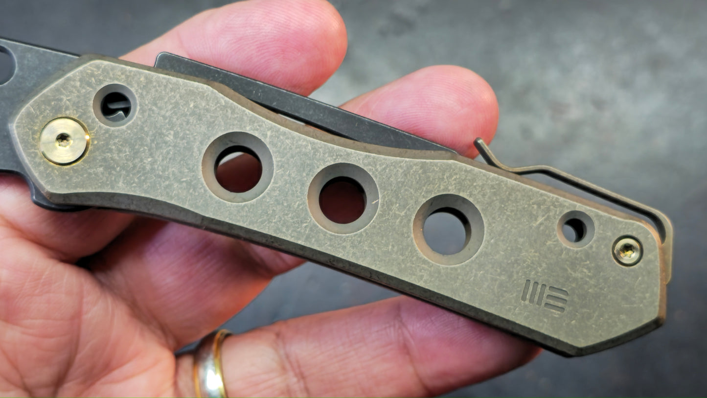 WE Vision R Bronze Titanium Handle 20CV