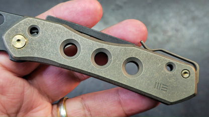 WE Vision R Bronze Titanium Handle 20CV