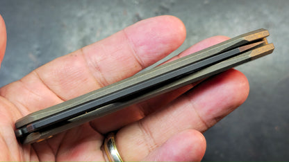 WE Vision R Bronze Titanium Handle 20CV