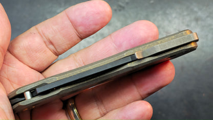 WE Vision R Bronze Titanium Handle 20CV