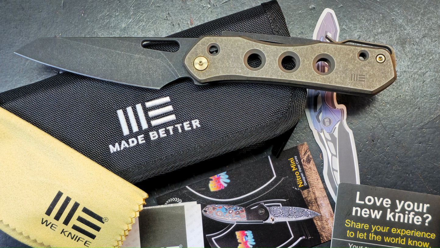 WE Vision R Bronze Titanium Handle 20CV