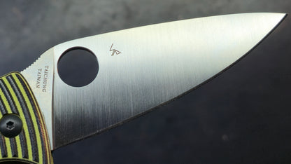 Spyderco Caribbean G-10 Handle LC200N Blade