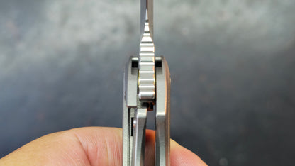 CH Knives Spear Titanium Handle S35VN Blade