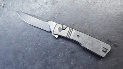 Finch Knives El Camino Carbon Fiber Handle 14c28n Blade