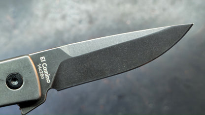 Finch Knives El Camino Carbon Fiber Handle 14c28n Blade