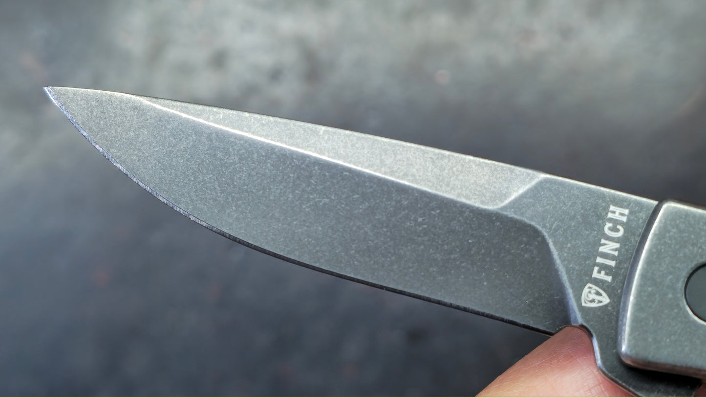 Finch Knives El Camino Carbon Fiber Handle 14c28n Blade