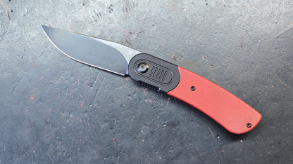 Kansept Knives Lundquist Reverie Black/Red G-10 154CM Blade
