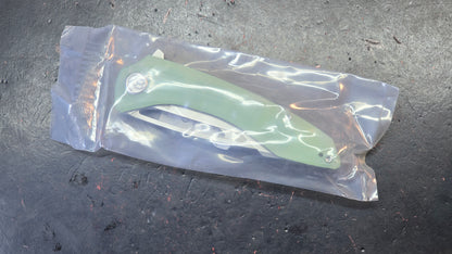 Kubey Merced Jade G10 Handle AUS-10 Blade