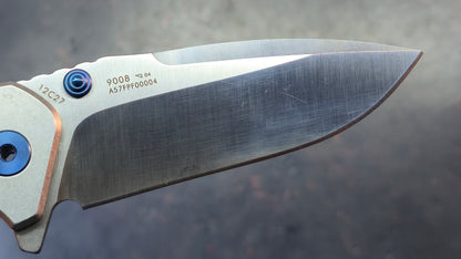 SRM 9008 Stainless Steel Handle 12C27 Blade