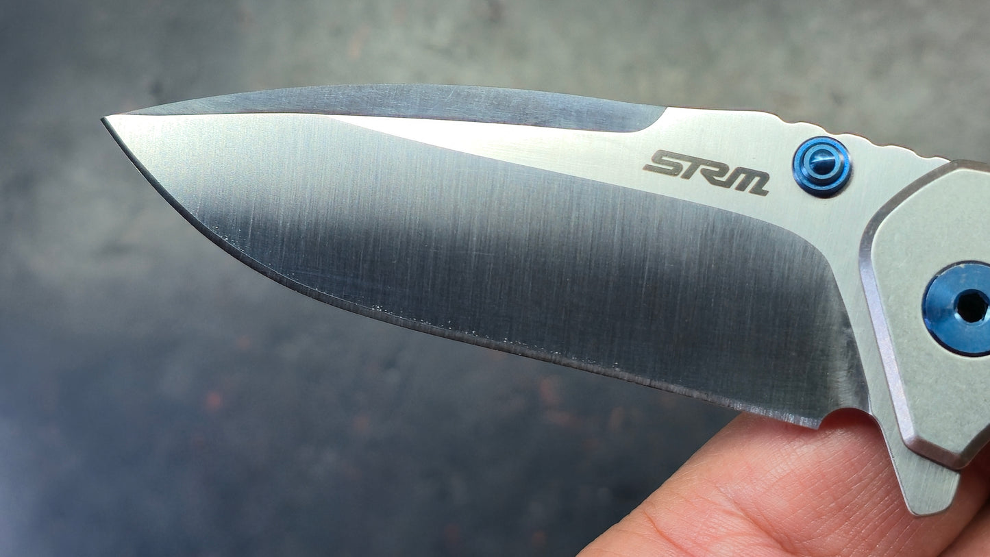 SRM 9008 Stainless Steel Handle 12C27 Blade