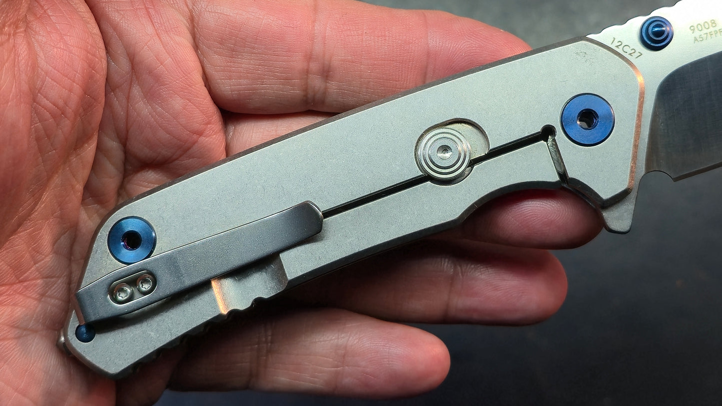 SRM 9008 Stainless Steel Handle 12C27 Blade