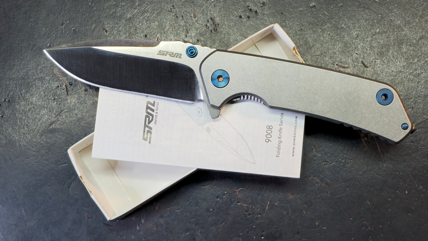SRM 9008 Stainless Steel Handle 12C27 Blade