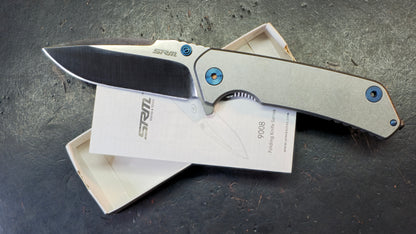 SRM 9008 Stainless Steel Handle 12C27 Blade