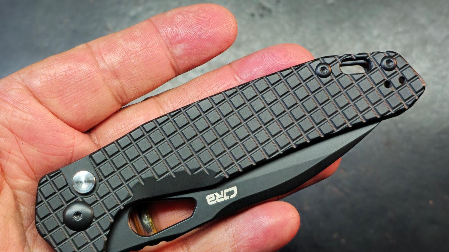 CJRB FRACK Black Frag Stainless Handle Black AR-RPM9