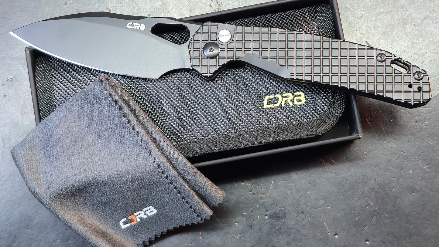 CJRB FRACK Black Frag Stainless Handle Black AR-RPM9