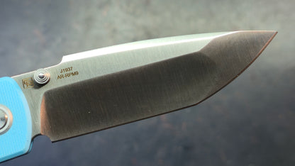 CJRB Nova Baby Blue G10 Handle AR-RPM9 Blade