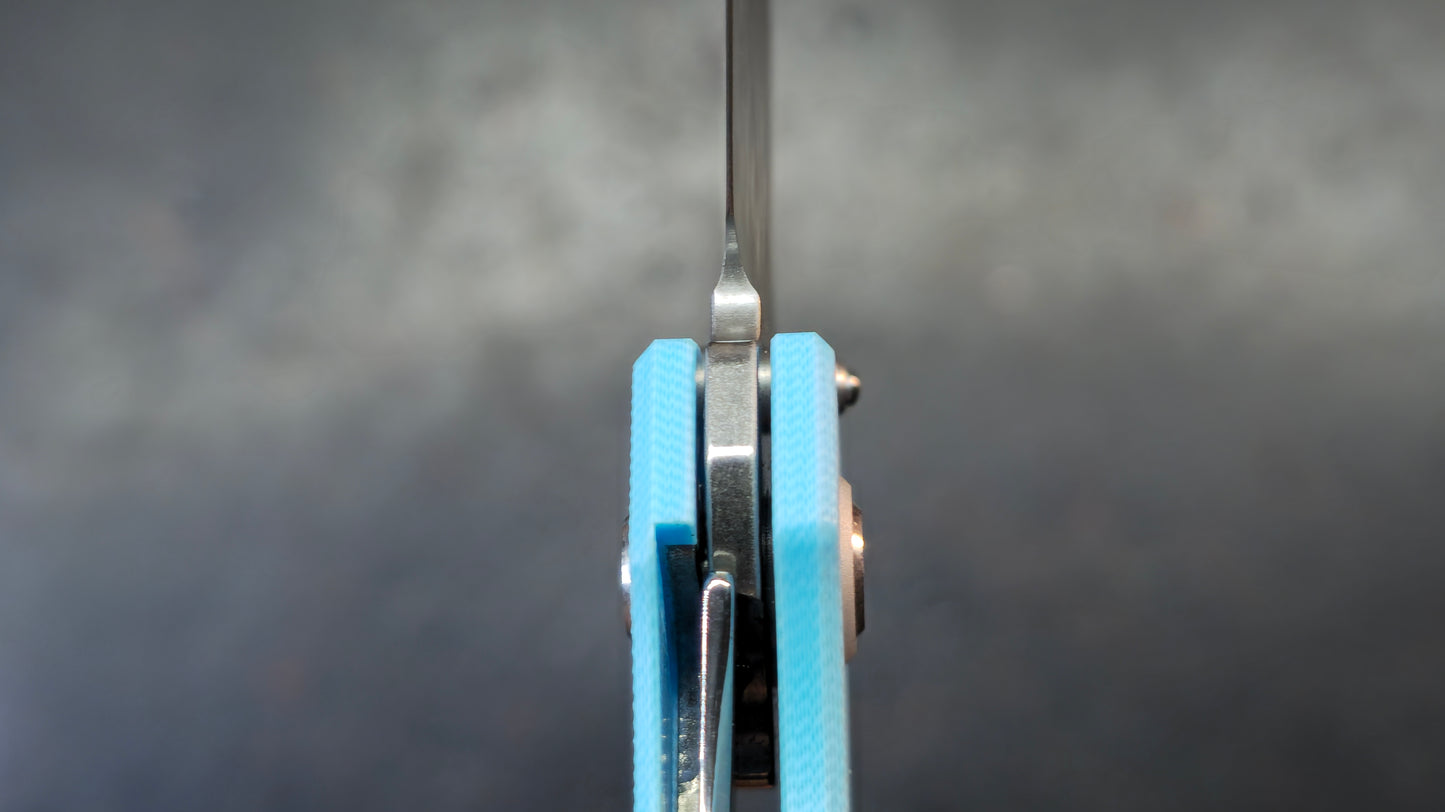 CJRB Nova Baby Blue G10 Handle AR-RPM9 Blade