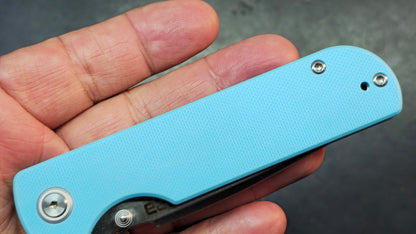 CJRB Nova Baby Blue G10 Handle AR-RPM9 Blade