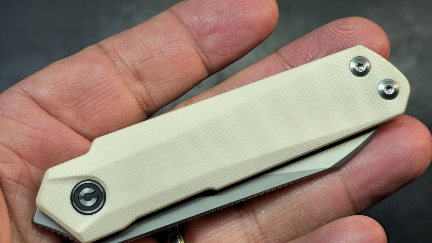 Civivi Ki-V Plus Black or White G10 Handle Nitro-V