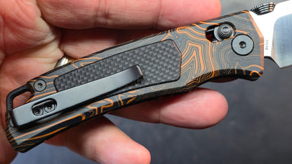 LAND 842B Gimascus(G10)/CF Handle VG-10 Blade
