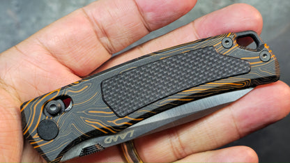 LAND 842B Gimascus(G10)/CF Handle VG-10 Blade