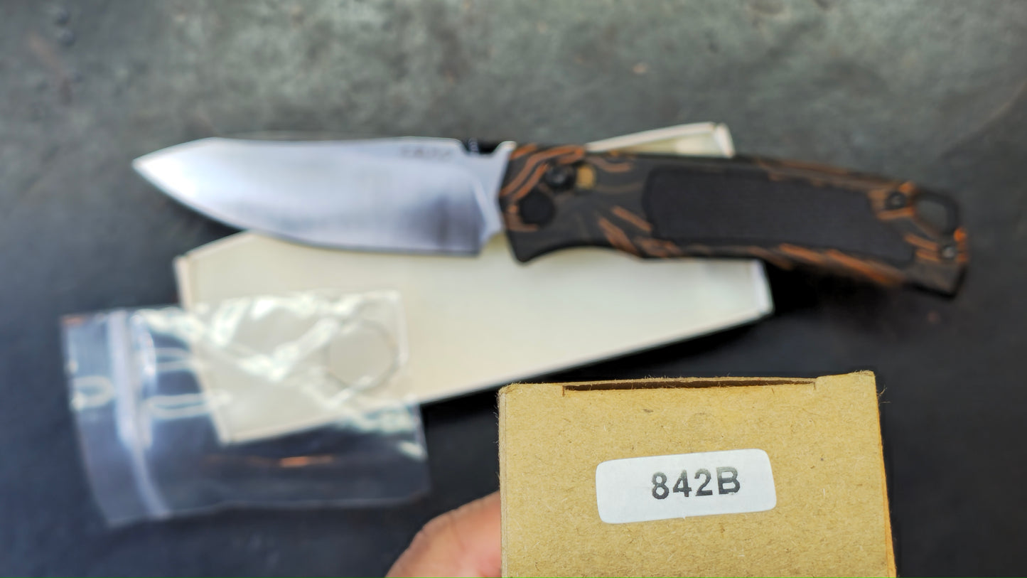 LAND 842B Gimascus(G10)/CF Handle VG-10 Blade