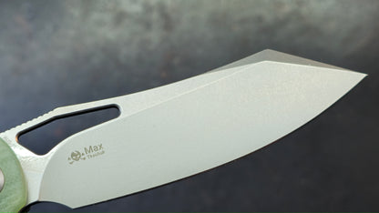 Kubey Drake Linerlock Jade G-10 Aus-10