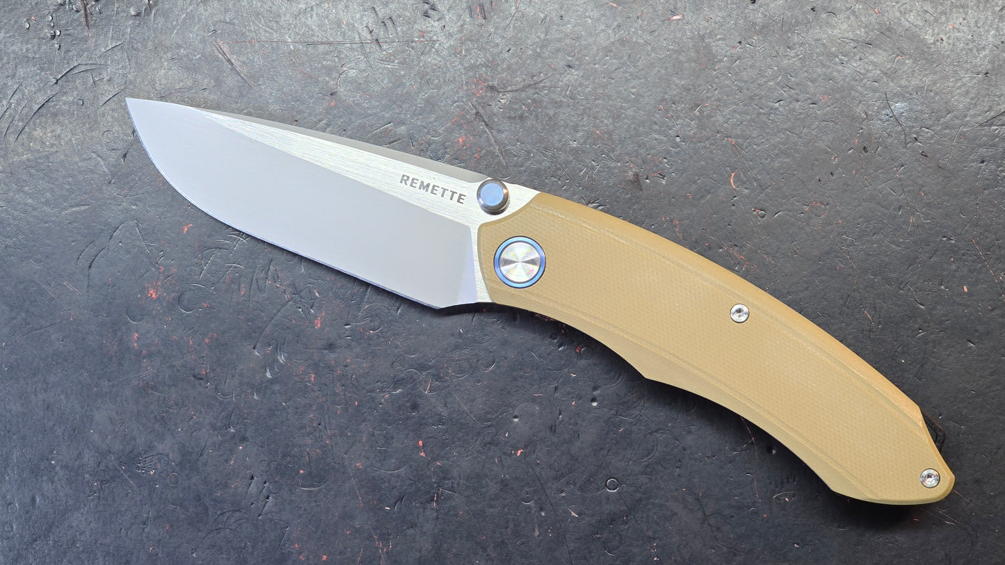 Remette GC103 G10 Handle 14C28N Blade
