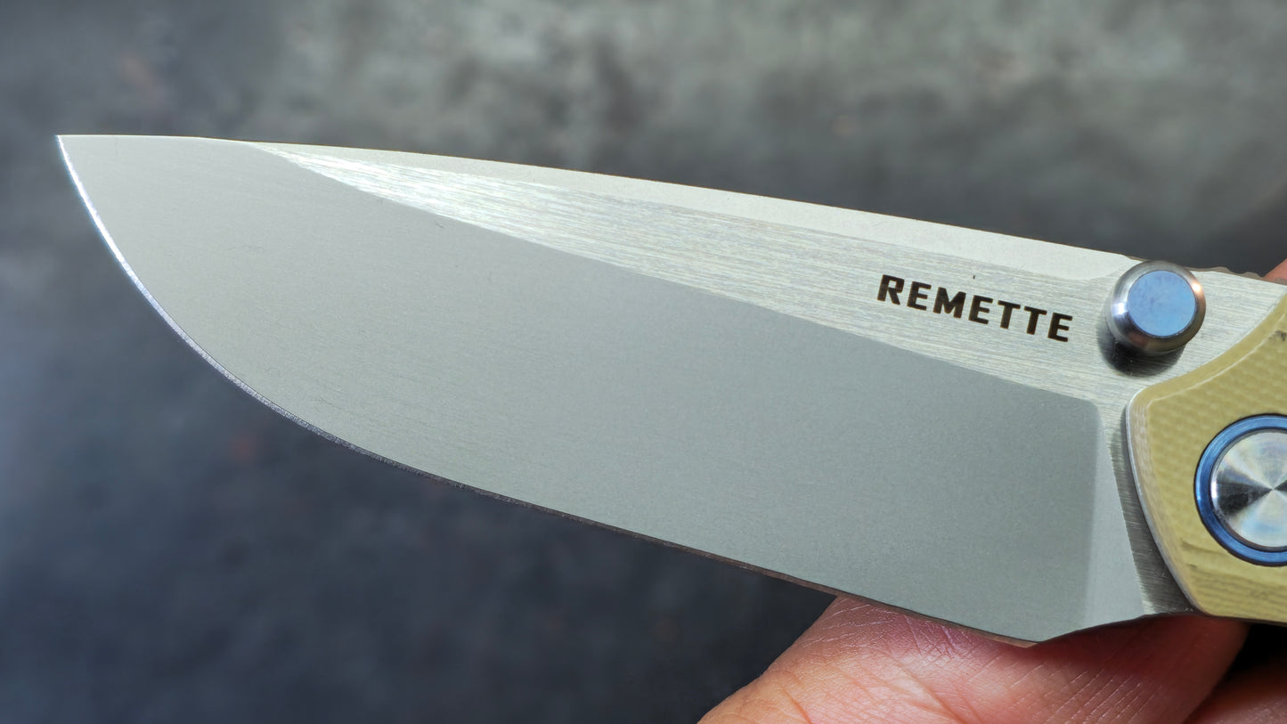 Remette GC103 G10 Handle 14C28N Blade